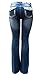 Clash/Jack David/Sexy Couture Women's Bootcut/Skinny Denim Jeans Stretch Blue