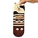 V28® Women's Cute Owl Various Pattern Mixed Color Soft Socks (One Size, 5 Mixed Dogs)
