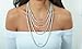 NYC Sterling Women 4MM Round Prong Cubic Zirconia Tennis Necklace (18)