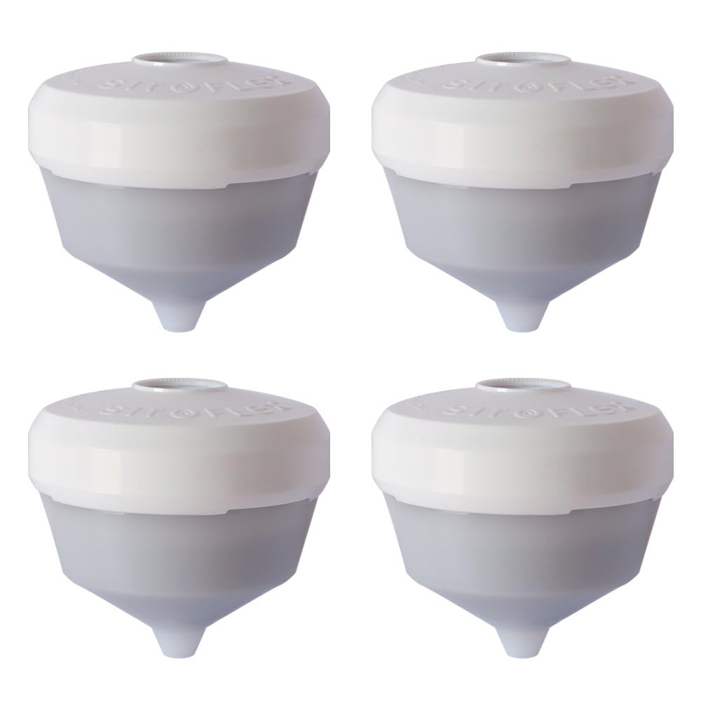 Siroflex 2805/4S Set of 4 Replacement Cartridges Uni 3B Home Water Purifier Made in Italy | Water Purifier Tap Water Filter Kitchen Tap | Limescale Removal Chlorine Removal with Filter