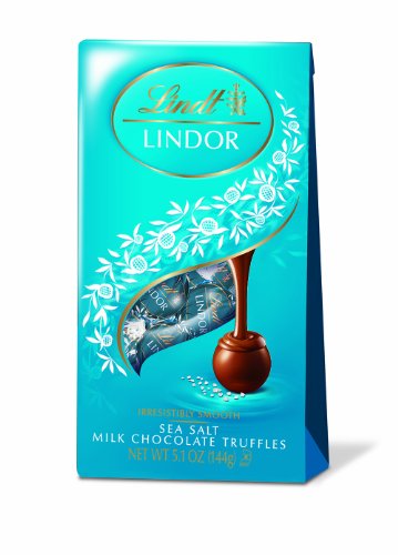 Lindt LINDOR Sea Salt Milk Chocolate Truffles
