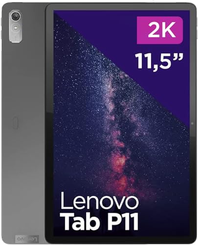 Lenovo Tab P11 (2. Gen) Tablet | 11,5 2K Touch Display | MediaTek Helio G99 | 4GB RAM | 128GB Speicher | Android 13 | grau