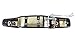 PT Auto Warehouse GM-3545M-RL - Outside Exterior Outer Door Handle, Chrome - Driver Side Rear