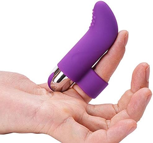 Wearable Display Massagér Wand USB Bullet Vibé for Women, Mini Finger Vibratór with 10 Frequency IPX7 Waterproof