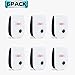 Nutmix [2018 UPGRADED] Pest Control Ultrasonic Pest Repeller, Electronic Plug In repellent indoor for Insects, Mosquitoes, Mice, Spiders, Ants, Rats, Roaches, Non-toxic, Humans & Pets Safe (6 Pack)