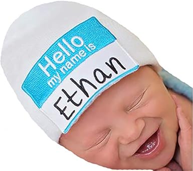 personalized baby cap