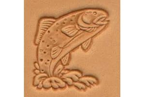 Tandy Leather Trout Craftool� 3-D Stamp 88345-00