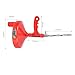 B1ST Toilet Snakes Plumbing Drain Auger Pipe Cleaners Cleaner Closet Sink Plummer Snake Sewer Snake Drum Auger Tool with Metal Spring-Steel Red for Bathroom