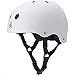 Triple Eight Sweatsaver Liner Skateboarding Helmet, White Rubber, Small