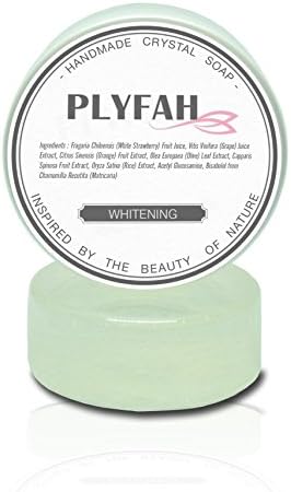 Plyfah Handmade Crystal Soap - Whitening Soap,Facial Cleansing Soap Bar 60 g.