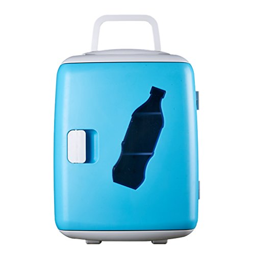 Click Here to See More Images Car refrigerator BX- Silent Mini Fridge 12L - Completely Quiet Mini (Color : Blue)