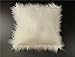 Dikoaina Mongolian Faux Fur Pillow Cover Cushion Case Natural Color