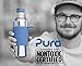 Pura Big Mouth Insulated Stainless Steel - Sport Water Bottle w/Silicone Sleeve for Warm & Cold Drinks, Plastic-Free, MadeSafe Certified, Medical-Grade Silicone for Kids & Adults – Red, 28oz
