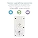 WenTop Wi-Fi Remote Control Outlet Switch Wireless Smart Plug with Timer and Energy Management for Lights and Home Automation App for Iphone and Android Smartphones