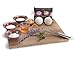 Bath Bombs Gift Set By Blush Personal Care, Made in the USA. Moisturizer For Dry Skin And Stress Relief. Kit Includes 6 Large Bombs All Natural Lush Ingredients.