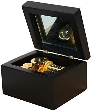 Wooden Music Box Black