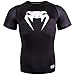 Venum Contender 3.0 Compression T-Shirt - Short Sleeves - L, Black/White, Large