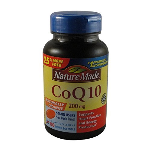 Nature Made Coq10 200 Mg, Value Size, 100-count Nature Made Coq10 200 Mg, Value Size, 100-count