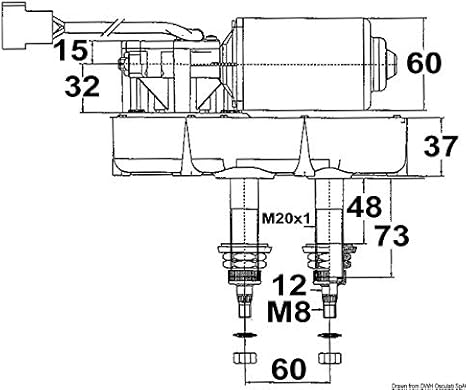 Amazon Com Osculati Doga Windshield Motor Boat Marine 12v