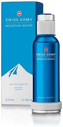 Swiss Army Mountain Water by Swiss Army, 3.4 Ounce 100ml EDT Spray by Swiss Army