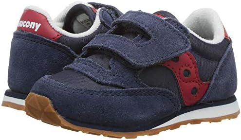 キッズランニングシューズ スニーカー 靴 Originals Jazz Hook Loop Toddler 12cm Red 4 並行輸入品 M Navy 5 好評 Little Kid