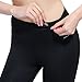 Aenlley Women's Activewear Yoga Pants High Rise Workout Gym Spanx Tights leggings Color Black Size L