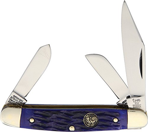 Hen & Rooster HR333BLPB-BRK Stockman Blue Pick Bone