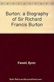 Paperback Burton: a Biography of Sir Richard Francis Burton Book