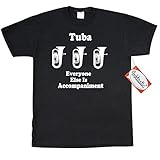 Inktastic Funny Tuba Player Music Joke T-Shirt