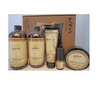 Wen By Chaz Dean Sweet Almond Mint 2 X 16 Oz Hair Treatment