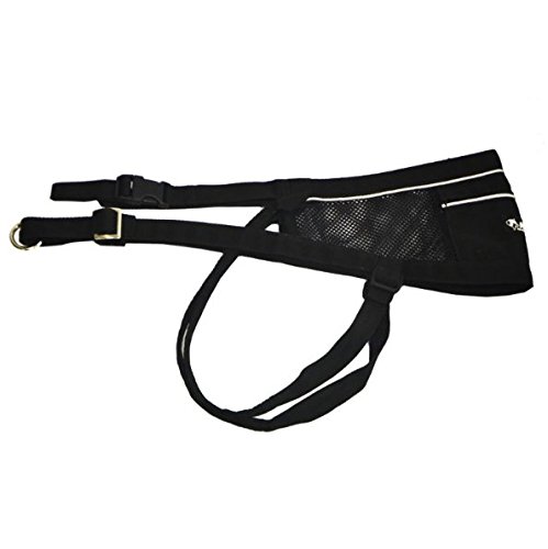 Neewa Dog Running Jogging Belt - With Leg Loops And A Ring At The Front To Attach Your Dog's Lead - Ideal For Canicross Or For Hands-Free Jogging