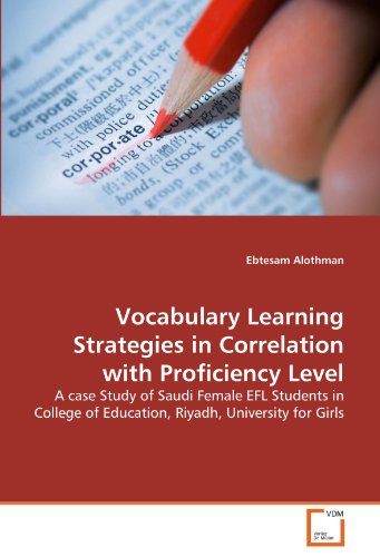 Buy Vocabulary Learning Strategies in Correlation with Proficiency ...