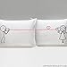 BoldLoft Say I Love You Couples Pillowcases-Valentines Pillow Covers, Couple Gifts for Her, Wife, Girlfriend, I Love You Gifts, His and Hers Bedroom Decor