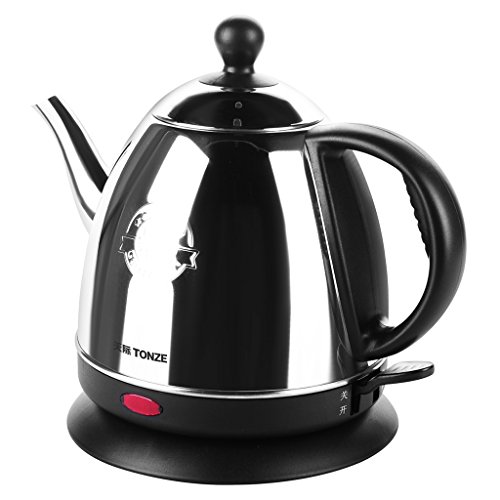 Click Here to See More Images Electric Kettle Household 304 Stainless Steel Automatic Power Off Anti-dry 0.8L