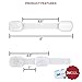 Eco-Baby Safety Cabinet Proofing for Babies - 3M Adhesive Baby Proofing Straps, Refrigerator Lock Straps, Child Proof Locks for Cabinet, Toilet Seat,Door Latches with Easy Installation (6 Pack)