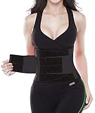 YIANNA Women Waist Trainer Belt - Slimming Sauna Waist Trimmer Belly Band Sweat Sports Girdle Belt