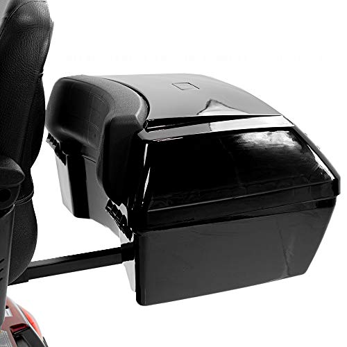 Challenger Mobility J1400 Locking Cargo Box Scooter Storage Compartment for Pride, Golden, Drive, Challenger Mobility, Large - Thumbnail 2