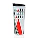 Starbucks 2017 Modern Trees Holiday Stainless Steel Tumbler 12 Ounce