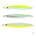 10pcs/lot 5.9cm 12g Jigging Lure Lead fish Metal Jig Mix Color Fishing Lure Paillette Knife Wobbler Artificial Hard Bait Laser Body