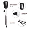Kitchen-Tongs-with-Resting-Gadget-32cm-Spatula-Tong-33cm-Stainless-Steel-Non-Stick-Basic-Cooking-Tong-Suitable-for-Baking-Frying-Serving Kitchen Tongs with Resting Gadget, 12 Inch Spatula Tong, Stainless Steel Non-Stick Basic Cooking Tong, Suitable for…