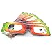 GloFX Paper Cardboard Diffraction Glasses – Geometric Rainbow (5 Pack)