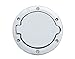 WYYINLI Gas fuel tank Cap Cover Black Fuel Tank Door Filler Gas Lid For Jeep Wrangler JK & Unlimited 2007-2018 2/4 Door (Silver)