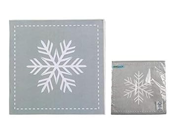 Toyland Confezione Da 20 Tovaglioli Di Carta Natalizi