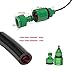 82FT Drip Irrigation System Sprinkler Plant Watering Irrigation Kit for Outdoor Garden Green House Flower Lawn Using