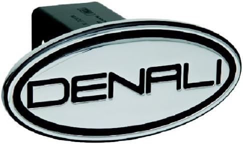 TM Performance 41003 Black GMC Denali Oval 2" Billet Hitch Cover
