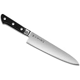 TOJIRO JAPAN Professional Chef Knife - 8.2" (21cm) - Hand Made, Flagship Model, VG10 - Easy Maintenance - Life Warranty
