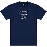 Spitfire Thrasher Men's S/S T-Shirt Gonz Skate T-Shirt, XX-Large Navy Blue