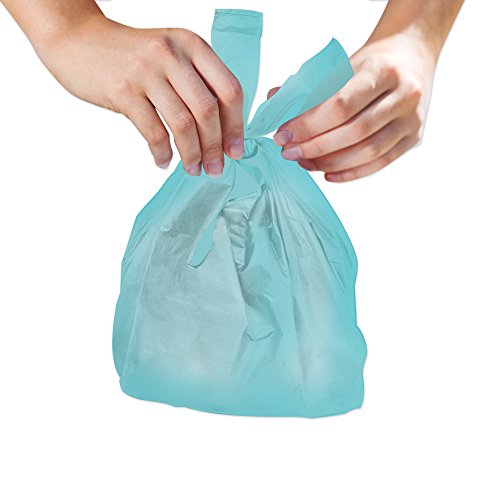 Scented Diaper Bags | Baby Powder Scent | Quick and Easy Disposal | Neutralizes Odors | Disposable | Great for Home or On-The-Go | 200 Bags