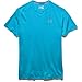 Under Armour Men's Threadborne Streaker Short sleeve, Electric Blue /Reflective, X-Large