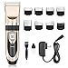 Nicewell Cordless Hair Trimmer for Men, Kids - Grooming Kit with 8 Attachment Guide Combs for Hair Cutting
